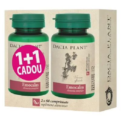EMOCALM CU VALERIANA 60CPR 1+1 GRATIS