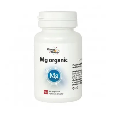 MAGNEZIU ORGANIC 60CPR