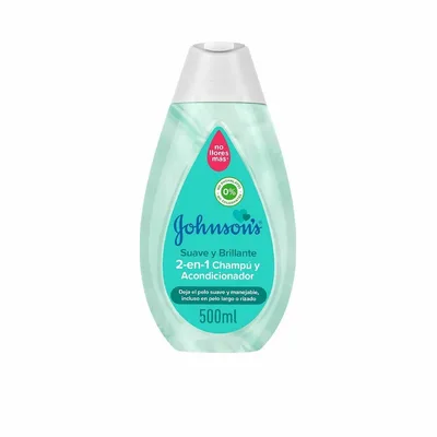 Șampon și balsam 2-în-1, Johnson's, Soft, 500 ml