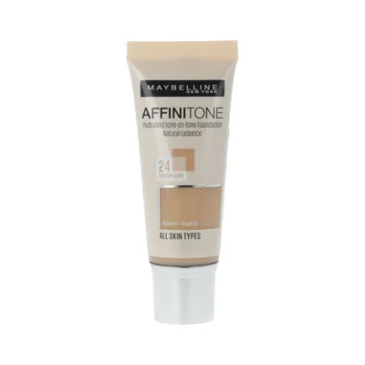 Fond de ten, Maybelline, Affinitone, bej auriu 24, 30ml