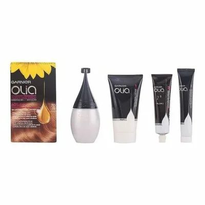 Vopsea de păr fără amoniac, Garnier, Olia, blond, 7.0