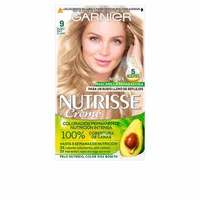 Cremă Colorantă Permanentă, Garnier Nutrisse, 9.0, blond foarte deschis, 3 unități