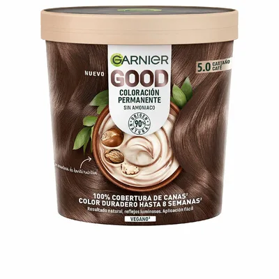Vopsea permanentă, Garnier, Good Café Brown Nº 5.0, 1 bucată