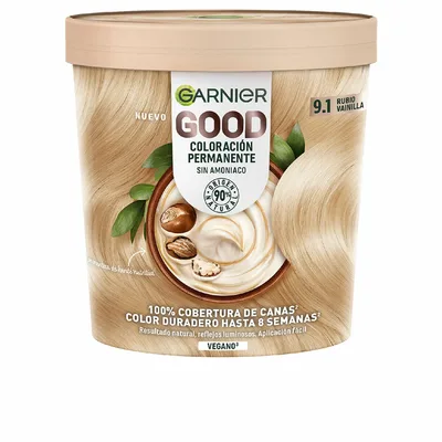Vopsea permanentă, Garnier, Good Blonde, blond deschis, 9.1