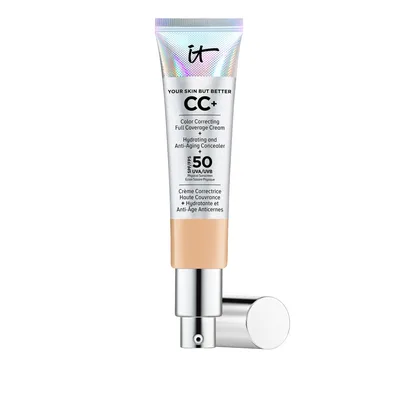 CC Cream, It Cosmetics, Your Skin But Better, medium tan, SPF 50+, 32 ml