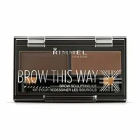 Machiaj sprâncene, Rimmel London Brow This Way, maro închis