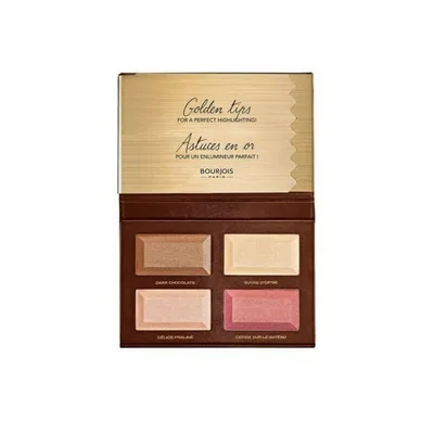 Portfard make-up Bourjois, Delice de Poudre, roz, 4 compartimente