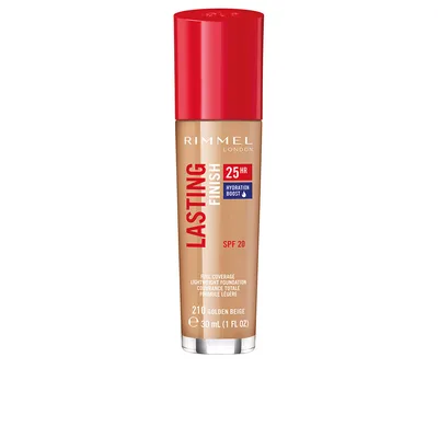 Fond de ten lichid, Rimmel London, Lasting Finish, SPF20, 30 ml