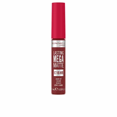 Ruj lichid, Rimmel London, Mega Matte, 930 Ruby Passion, 7.4 ml