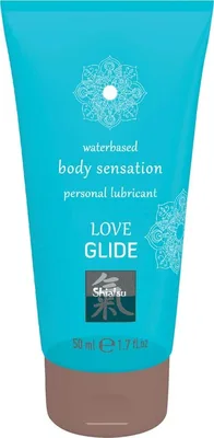 Lubrifiant pe bază de apă, Shiatsu, Love Glide, 50 ml