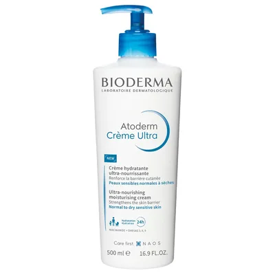 Cremă hidratantă, Bioderma, Atoderm, piele uscată, 500 ml