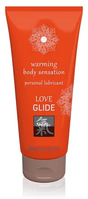 Lubrifiant pe bază de apă, Shiatsu, Love Glide, efect de încălzire, 100 ml