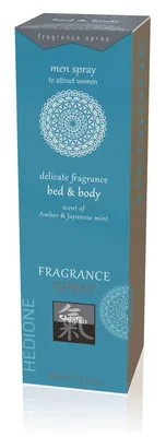 Spray Bed &amp; Body, Shiatsu, Amber &amp; Japanese Mint, 100 ml