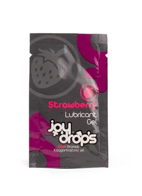 Gel lubrifiant, JoyDrops, Strawberry, 5 ml