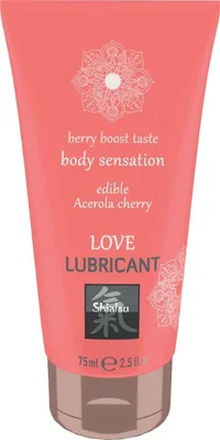 Lubrifiant pe bază de apă, Shiatsu, Acerola, 75 ml
