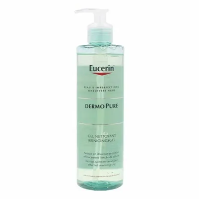 Gel de curățare, Eucerin, Dermopure, verde, 400 ml