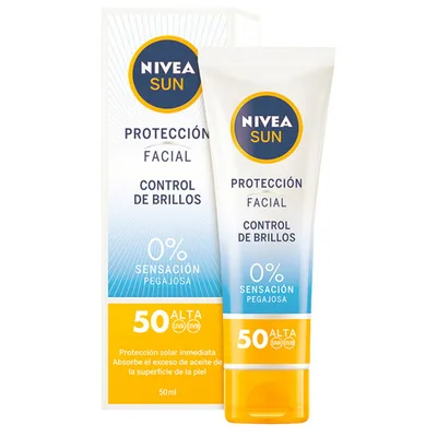 Cremă facială solară, Nivea, SPF 50, unisex