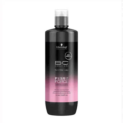 Șampon fortifiant, Schwarzkopf, Bonacure Fibre Force, 1 L, păr deteriorat