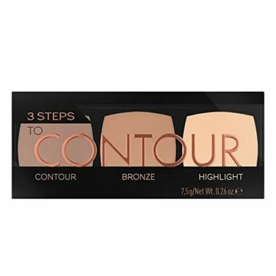 Paletă machiaj, Catrice, 3 Steps to Contour, 7,5 g