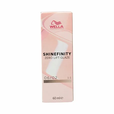 Vopsea permanentă păr, Wella, Shinefinity Nº 06/02, 60 ml