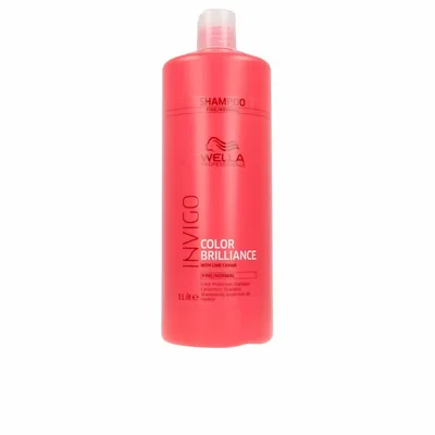 Șampon revitalizant păr vopsit, Wella, Invigo Color Brilliance, 1 L, roșu