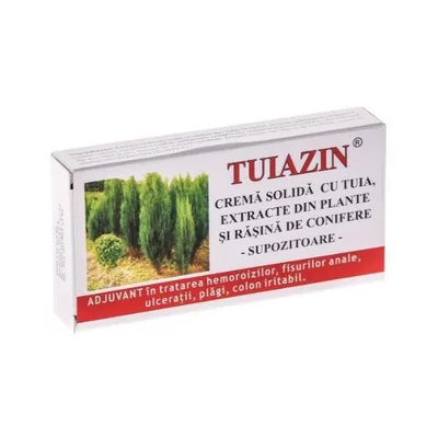 TUIAZIN SUPOZITOARE 1,5GR*10