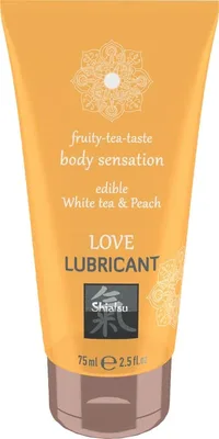 Lubrifiant, Shiatsu, Love, ceai alb și piersică, 75ml