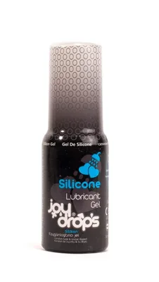 Gel lubrifiant pe bază de silicon, JoyDrops, 50ml, transparent