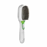 Perie netezire Braun BR750E alb, funcție ionic