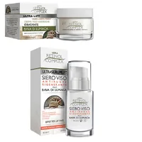 Pachet crema de fata antirid hidratanta cu extract de melc Retinol Complex 50 ml si Ser facial antirid regenerant cu ext...