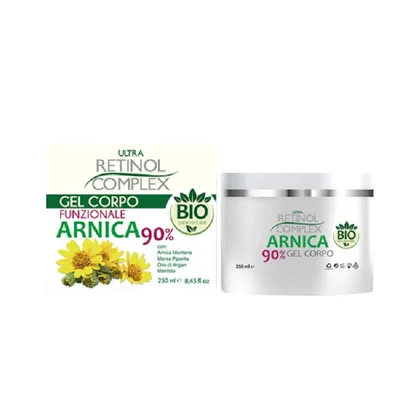 Gel bio concentrat de arnica 90%, pentru dureri musculare, Ultra Retinol Complex, 250 ml