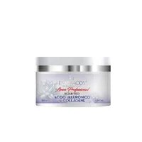 Scrub de fata cu acid hialuronic si colagen, profesional, Dermacos, 200 ml