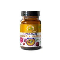 Hypernatura Lipozomal Vegan D3 + K2 + Magneziu - minerale si vitamine - 30 cps