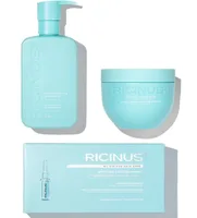 Ricinus Pachet reparare si regenerare Sampon + Masca + Fiole