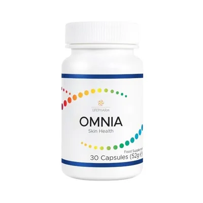 LIFEPHARM Omnia - capsule pentru regenerarea celulelor noi de piele - 30 cps