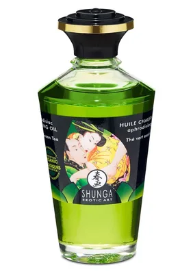Ulei afrodiziac, Shunga, Exotic Green Tea, 100 ml
