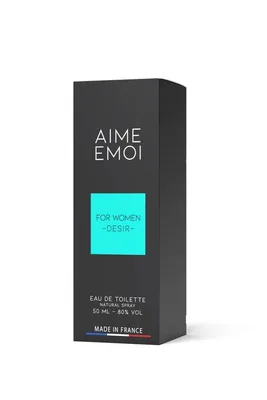 Parfum cu feromoni, Ruf, AIME EMOI, note de cocos și vanilie