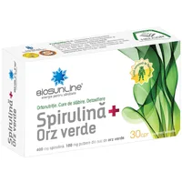 SPIRULINA+ORZ VERDE 30CPR