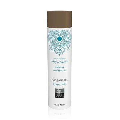 Ulei masaj, Shiatsu, Amber & Eucalipt, 100ml