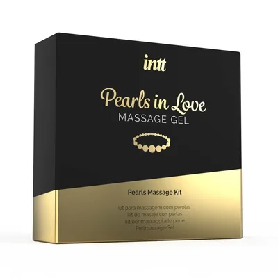 Set masaj, Intt, Pearls In Love, silicon, alb