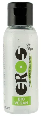 Lubrifiant pe bază de apă, Eros, Bio, vegan, 50 ml