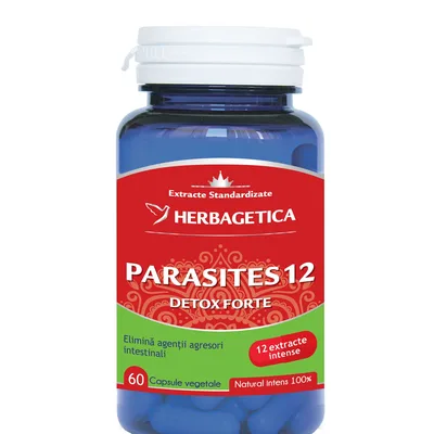 PARASITES 12 DETOX FORTE  60CPS