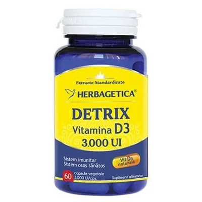VITAMINA D3 NATURALA 3000UI  60CPS VEGETALE