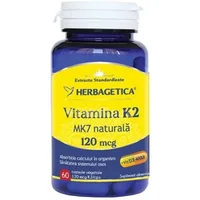 VITAMINA K2 MK7 NATURALA 120MG 60CPS VEGETALE