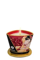 Lumânare masaj, Shunga, Strawberry, 170 ml
