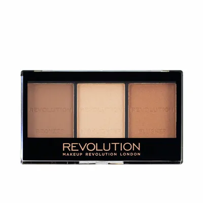 Set Contur, Makeup Revolution, Ultra Sculpt, Culoare deschis/medie