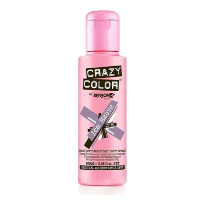 Vopsea păr, Crazy Color, Nº 75 Mauve Ice, semi-permanent