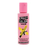 Vopsea păr, Crazy Color, Nº 49, semi-permanentă, galben canar