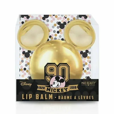 Balsam de buze, Mad Beauty, Disney Gold Mickey, 5.6 g, transparent