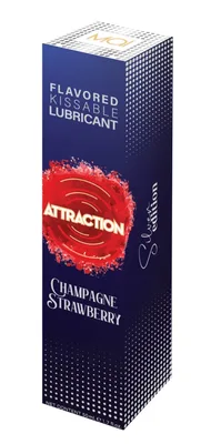 Lubrifiant, Mai Attraction, Champagne Căpșuni, 50 ml